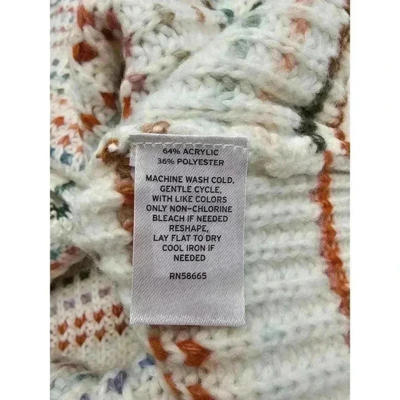 Caslon Women's Size 2X Striped Cardigan Sweater NWT - Picture 7 of 7